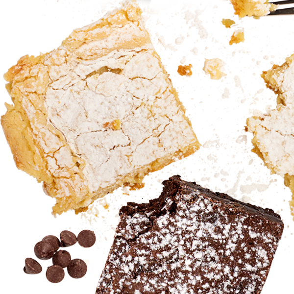 Gooey Butter Cake & Brownie image